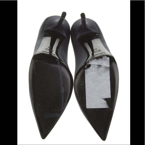 Dolce & Gabbana Satin Pointed Toe Heels - Picture 15 of 15